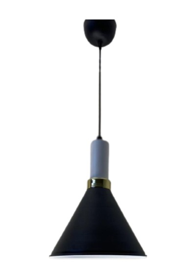 Rsylight Retro Siyah Metal Dekoratif Tekli Kafe Mutfak Aydınlatma (536630626)