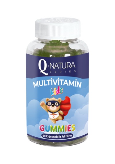 Q Natura Series Kids Multivitamin 60 Çiğnenebilir Jel Form