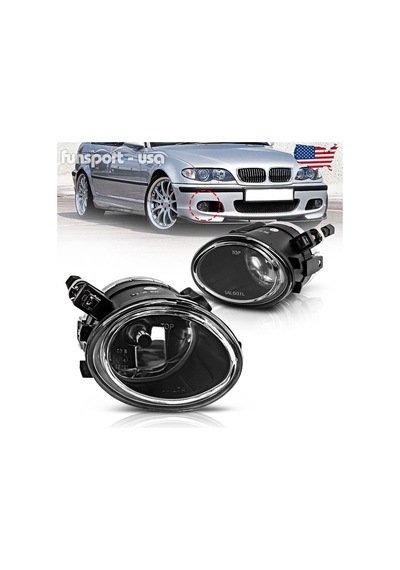 Bmw E46 1998-1999-2000 3.Seri Oem Beyaz Sis Farı Lambası