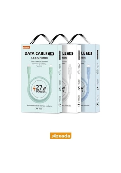 3a 20w Lightning İle Uyumlu Pd-b42ı Yan Girişli Örgülü Data Kablosu Şık Demir Saklama Kutu  Diğer