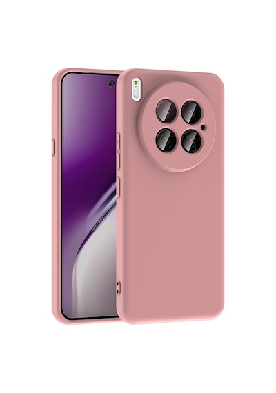 Tecno Camon 40 Premier 5g Kılıf Yumuşak Silikon Kamera Korumalı Lansman Ata Pro Tech Lila
