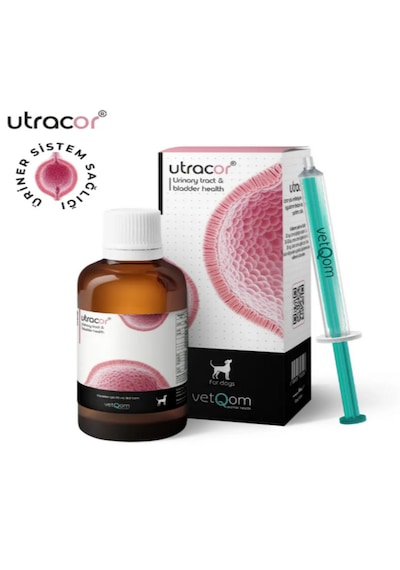Vetq0m Utracor Köpek Üriner Sistem Ve Mesane Sağlığı Likit Takviyesi 90 Ml