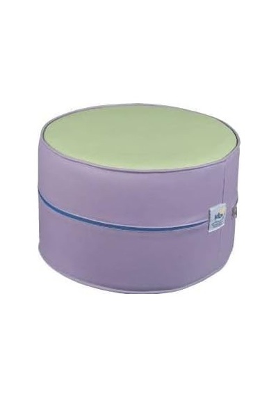 Silindir Puf Suni Deri 32 Cm Çok Renkli Silindir Puf Suni Deri 32 Cm Çok Renkli