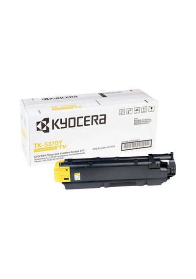 Kyocera Tk-5370y Yellow Sarı  Fotokopi Toneri Ecosys Ma3500cix - Ma3500cifx 5.000 Sayfa