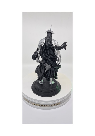 Witch King Angmar Nazgül Sauron Yüzüklerin Efendisi 26 Cm 2 Silahlı Figür