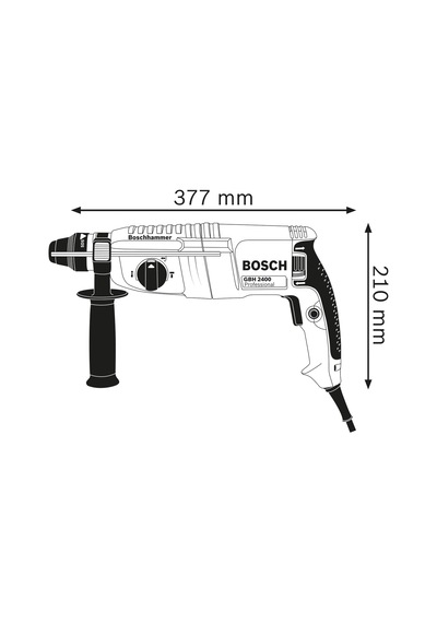 Gbh2400 Sds Plus 720w 2,7j Kombi Çekiç + Çanta