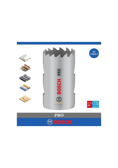 Bosch Pro 29 Mm Multi Vidalı Bi-metal Panç 2608901500