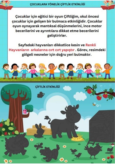 Cırt Cırtlı Etkinlik Eğitim Seti Okul Öncesi Ve 1.2. Sınıflar