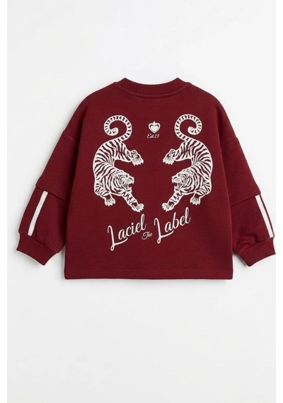 La Ciel Paris Erkek Çocuk Sweatshirt Bordo