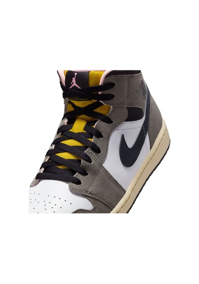 Nike Air Jordan 1 Mid 'cave Stone' Se Erkek Basketbol Ayakkabısı Hq2011-100 Çok Renkli