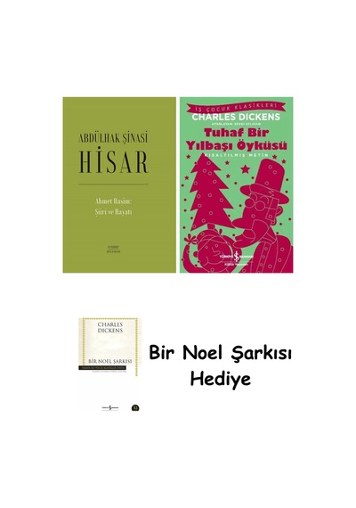 Ahmet Haşim: Şiiri Ve Hayatı Ciltli + Tuhaf Bir Yılbaşı Öyküsü + Bir Noel Şarkısı