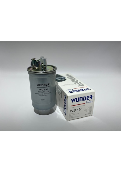 Wunder Wb651 Yakıt Filtresi Oem 46737091 Doblo 1.9d Palio Punto Siena Strada