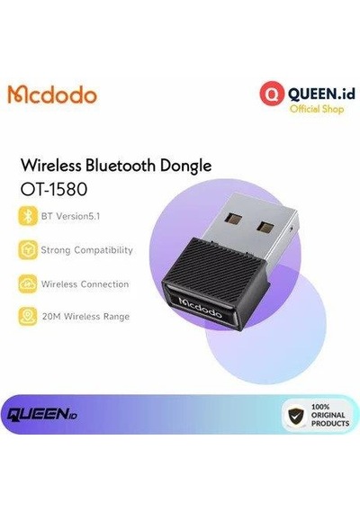 Mcdodo OT-1580 Kablosuz Bluetooth Adaptörü