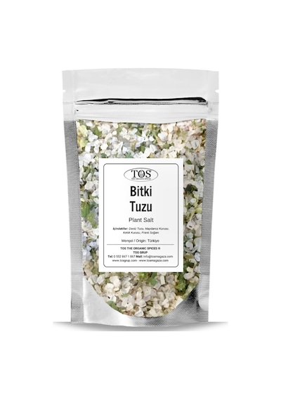 Tos The Organic Spices Bitki Tuzu 5 KG Plant Salt