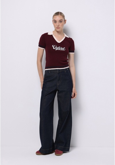 Colin's Colins Slim Fit Kadın Bordo Kazak Cl1075511 Q1.v1 Brd Bordo