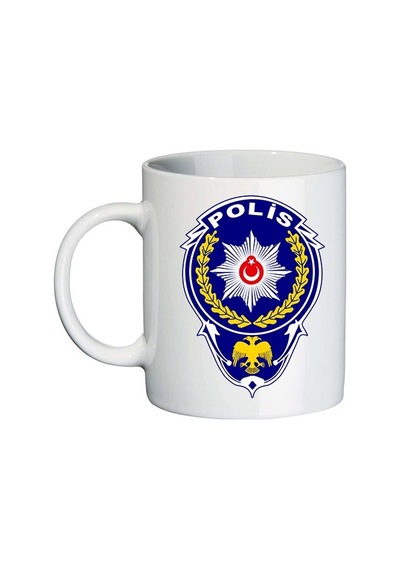 Polis Kupa Bardak Isme Özel