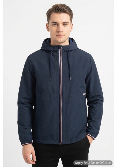 Jack & Jones Jjbenjamin Erkek Ceket 12298701 Mavi