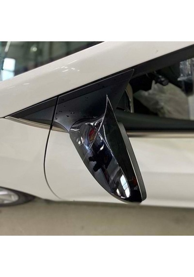 Hyundai İ30 Batman Yarasa Ayna Kapağı Piano Black 2011-2017
