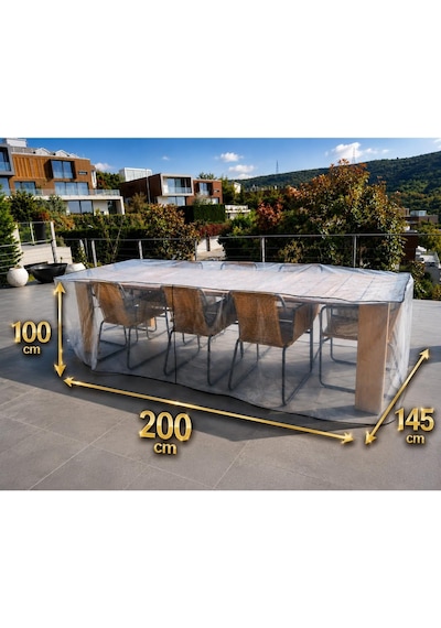 En Çok Tercih Edilen Şeffaf Bahçe Mobilyası Koruma Örtüsü,su Geçirmez,pvc Balkon,teras,masa Takımı Koruyucu Kılıf,145x200x100 145 X 200 Çok Renkli En Çok Tercih Edilen Şeffaf Bahçe Mobilyası Koruma Örtüsü,su Geçirmez,pvc Balkon,teras,masa Takımı Koruyucu Kılıf,145x200x100 145 X 200 Çok Renkli