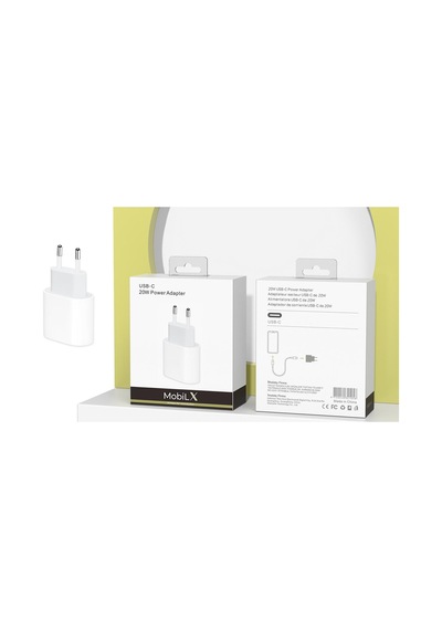 Mobilx 20w Type-c Hızlı Şarj Adaptörü Apple Uyumlu iPhone, Samsung, Xiaomi, Oppo, Huawei, Realme, Reeder