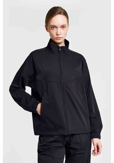 Lescon Kadın Antrenman Fermuarlı Sweatshirt 26b-2060 siyah