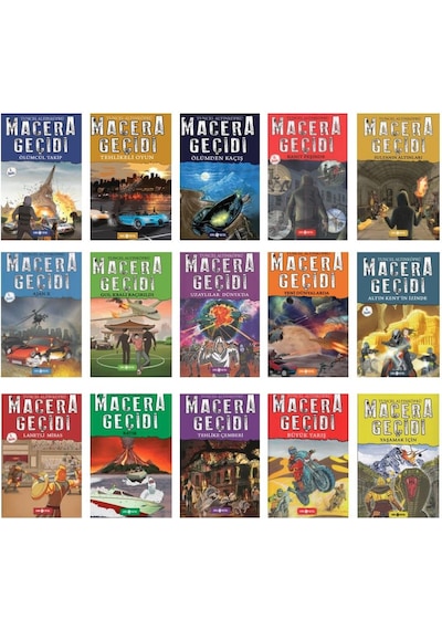 Tuncel Altınköprü Macera Geçidi Seti 15 Kitap