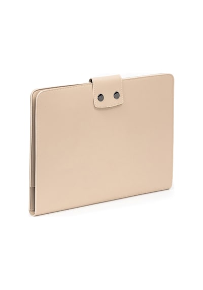 Macbook Air Pro 13.3 -14 İnç Organizer Evrak & Laptop Ve Tablet Çantası Bej