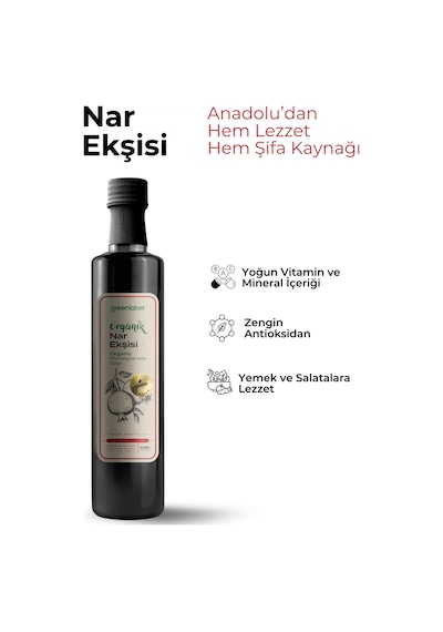 Green Label Organik Nar Ekşisi 350 G