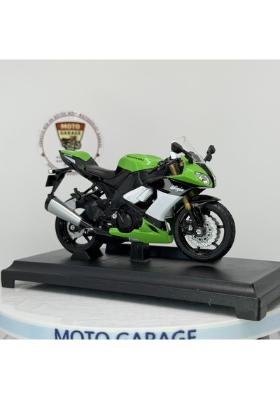 Kawasaki Ninja Zx-10r 1:18 Diecast Motosiklet Modeli
