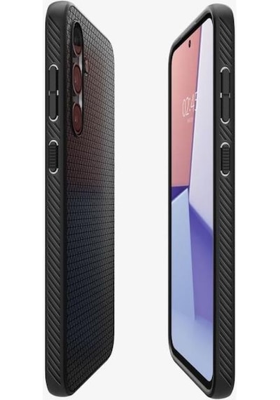 Spigen Galaxy S23 Fe İle Uyumlu Kılıf Liquid Air Matte Black Siyah