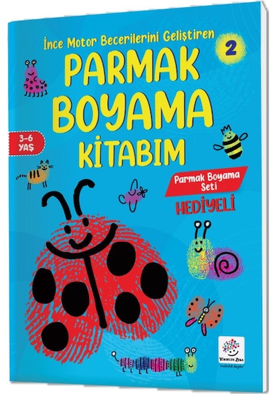 Parmak Boyama Kitabım Seti 3-6 Yaş