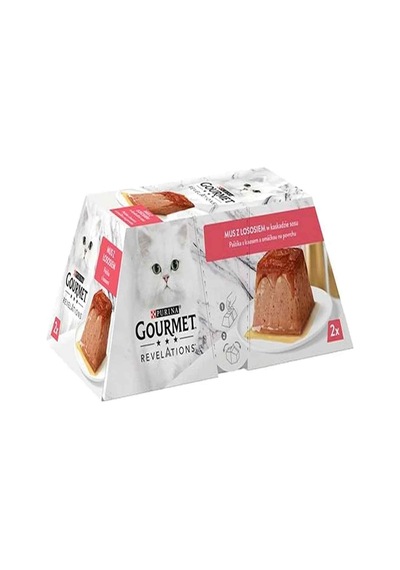 Gourmet Revelations Somon Balıklı Kedi Konservesi 2x57 Gr