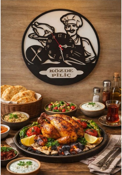 Mrchediyesepeti Duvar Saatleri Kişiye Özel Tasarım Şık Ve Kaliteli No794 Çok Renkli