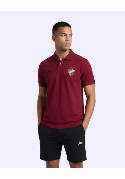 Kappa Paul Polo Erkek Bordo Regular Polo Yaka Tişört