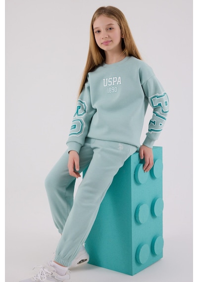 U.S. Polo Assn. U.s. Polo Assn Kız Çocuk Yeşil Eşofman Takımı 5274-48848 Yeşil