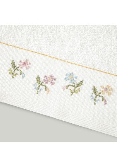 Linens Isola Pamuk 50x85 Cm Yüz Havlusu Beyaz 450 G/m²