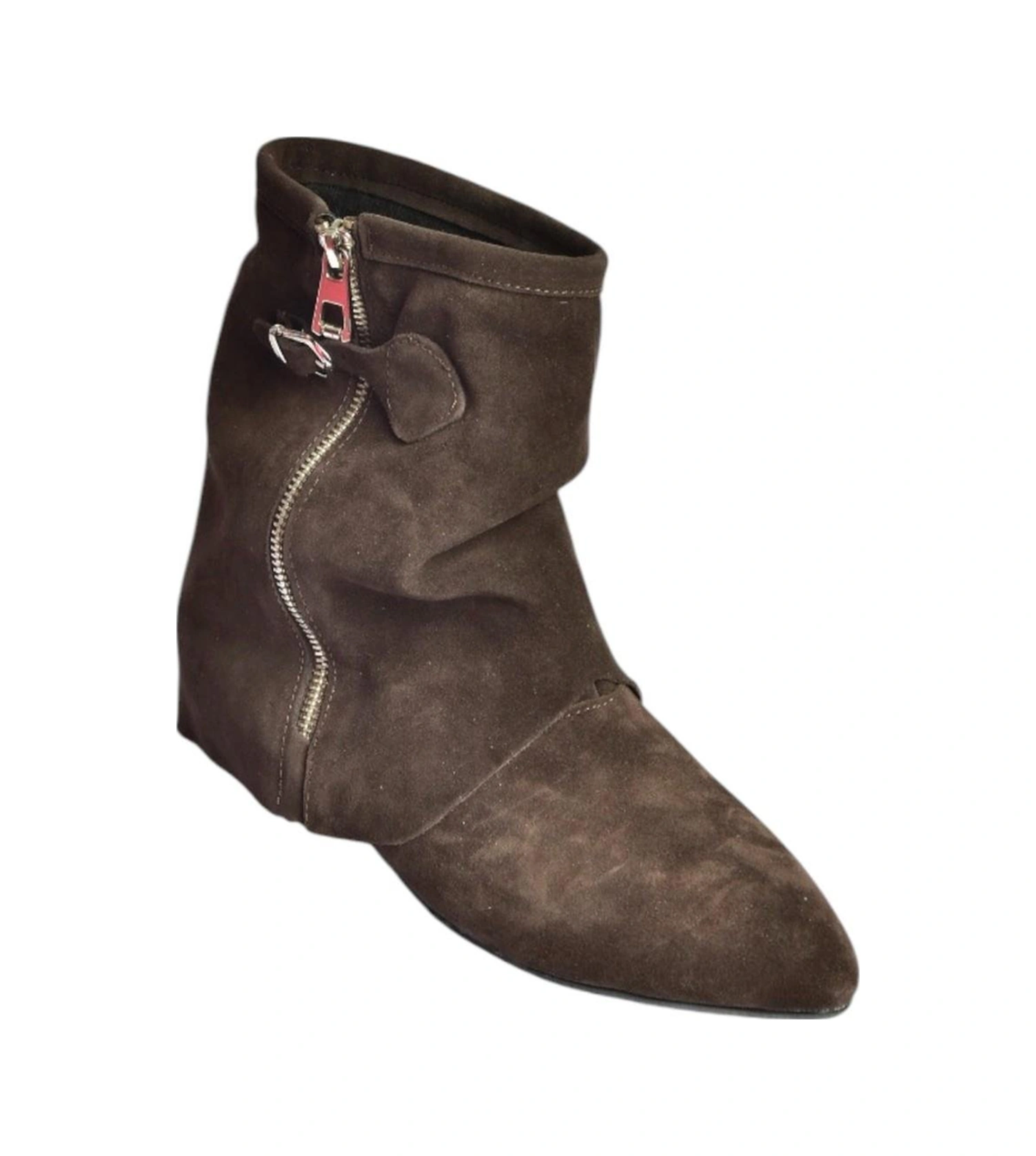 Fox Shoes V380518102 Kahverengi Süet Düz Taban Fermuar Detaylı Kadın Bot Kahverengi-süet Fox Shoes V380518102 Kahverengi Süet Düz Taban Fermuar Detaylı Kadın Bot Kahverengi-süet