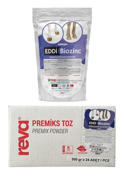 Vetasupra Eddi Biozinc 500 Gr. İyot Takviyeli Tırnak Bakım Yem Katkısı 24 Adet