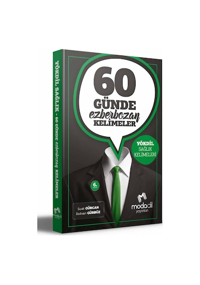 ​Modadil Yayınları Yökdil Sağlık 60 Günde Ezber Bozan