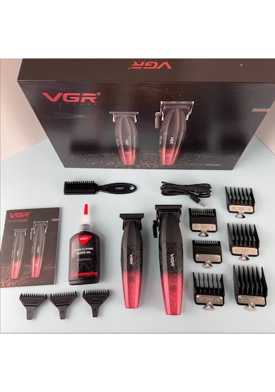 Vgr V-640 Profesyonel Saç Kesme Makinesi 9000 Rpm, Paslanmaz Çelik, Usb Şarjlı
