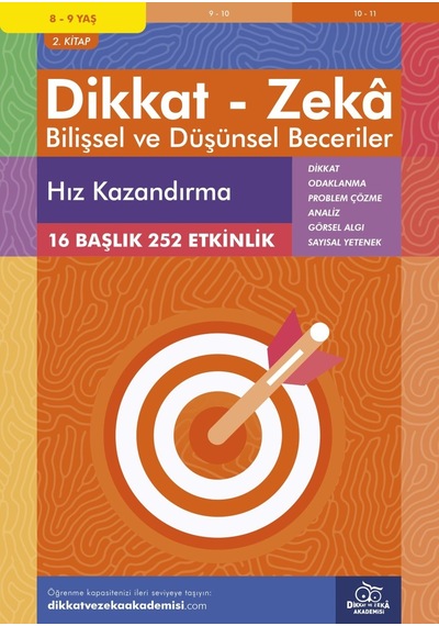 Hız Kazandırma 8 - 9 Yaş - Bilişsel ve Düşünsel Beceriler