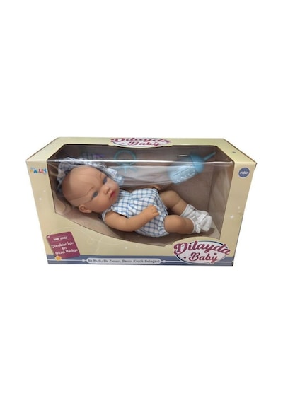 Dilayda Baby Gerçekçi Reborn Oyuncak Bebek 32cm Tam Vinil S