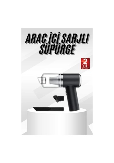 Yeni Nesil Mini Vakumlu Araç Süpürgesi El Süpürgesi Şarjlı 0 - 250 Watt
