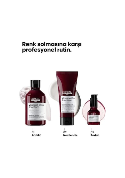 L'Oréal Professionnel Vitamino Color Spectrum Boyalı Saçlar İçin Solma Karşıtı Şampuan 300 ML