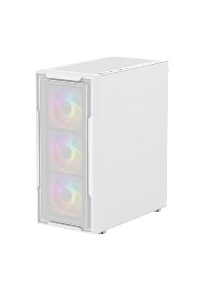 Fazeon F11 650w 80+ Bronze Mesh Rgb 4x120mm Fanlı Atx Beyaz Gamıng Kasa