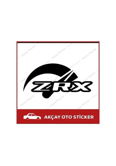 Zrx Ibre Sticker Oto Sticker Araba Sticker Araç Sticker Arma