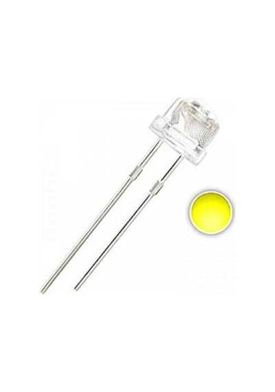 5Mm Mantar Sarı Led