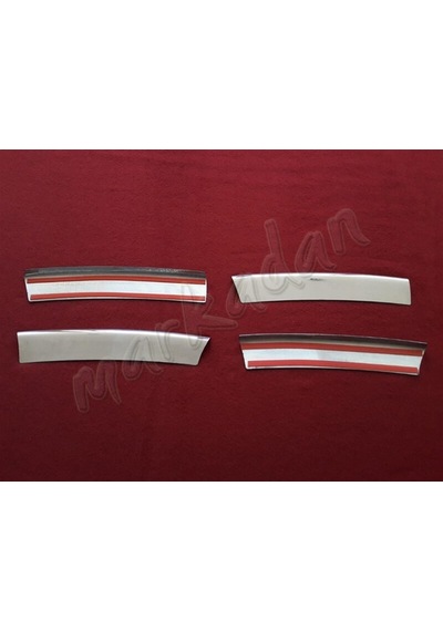 Db Chrome Vw Golf 4 Ön Panjur Nikelajı 1998-2004 4 Parça  P.Çelik
