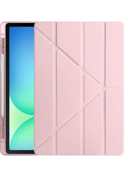 Apple Uyumlu iPad Pro 13 2024 Kılıf Kalemlikli Hugo Tablet Kılıfı Tdrtr