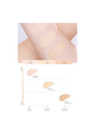 Yoğun Nem Ve Işıltı Veren Cushion Clıo Kill Cover Mesh Glow Cushion+refill Spf50+pa++++ 4 Ginger 4